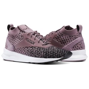 Reebok Zoku Runner Ultraknit Fade Turnschuhe Damen - Rosa/Schwarz/Weiß/Silber - DE 659-UCY